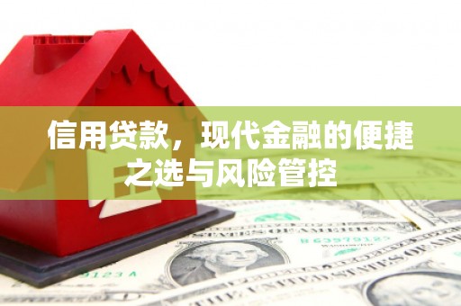兴平信用贷款，现代金融的便捷之选与风险管控