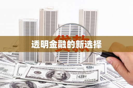 兴平透明金融的新选择