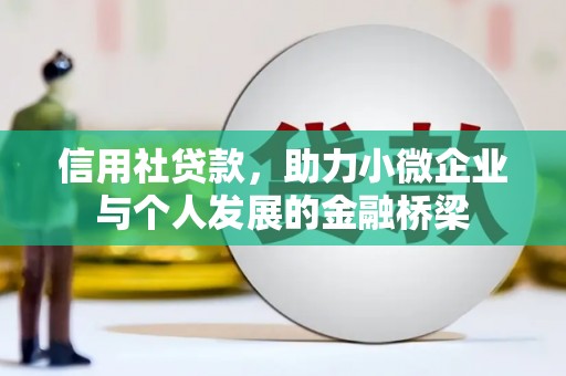 兴平信用社贷款，助力小微企业与个人发展的金融桥梁