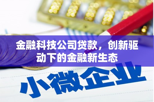 兴平金融科技公司贷款，创新驱动下的金融新生态