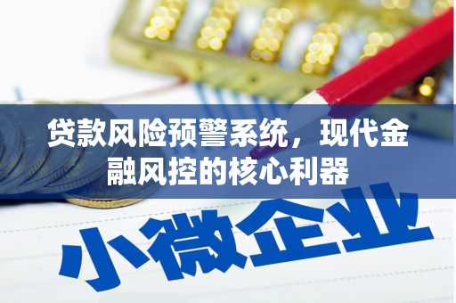 兴平贷款风险预警系统，现代金融风控的核心利器