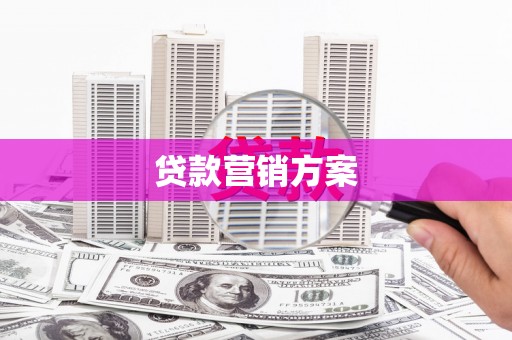 兴平贷款营销方案