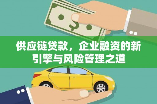 兴平供应链贷款，企业融资的新引擎与风险管理之道