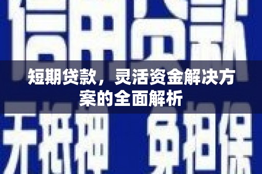 兴平短期贷款，灵活资金解决方案的全面解析