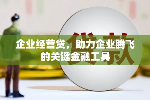 兴平企业经营贷，助力企业腾飞的关键金融工具