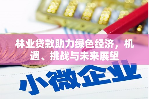 兴平林业贷款助力绿色经济，机遇、挑战与未来展望
