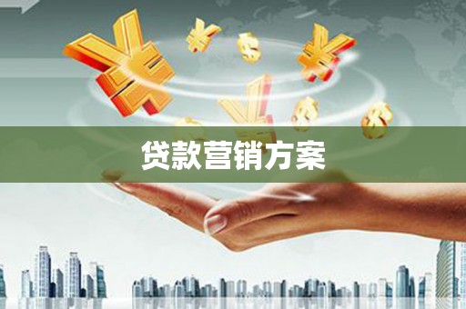兴平贷款营销方案
