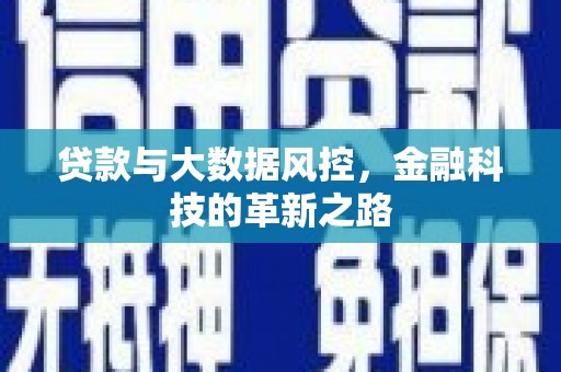 兴平贷款与大数据风控，金融科技的革新之路