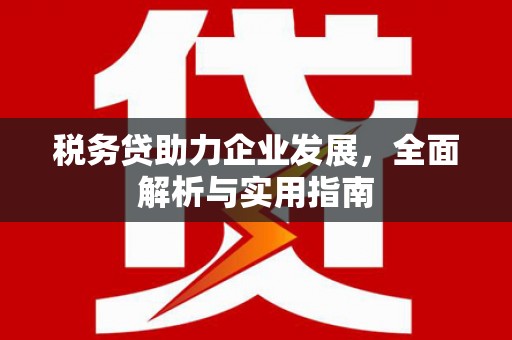 兴平税务贷助力企业发展，全面解析与实用指南