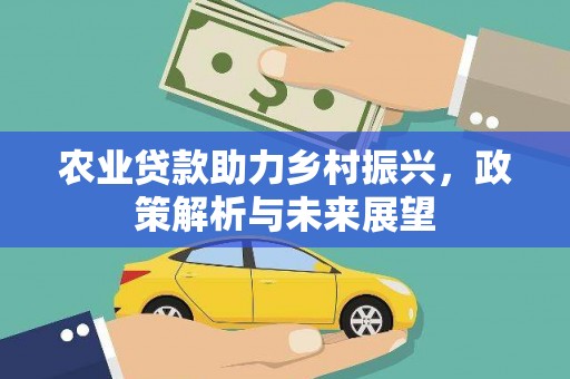 兴平农业贷款助力乡村振兴，政策解析与未来展望