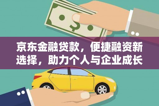 兴平京东金融贷款，便捷融资新选择，助力个人与企业成长