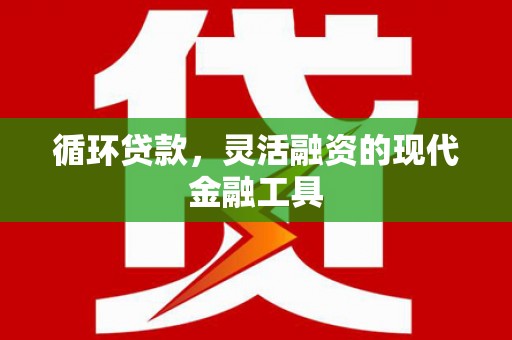 兴平循环贷款，灵活融资的现代金融工具