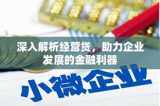 兴平深入解析经营贷，助力企业发展的金融利器