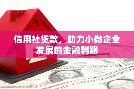 兴平信用社贷款，助力小微企业发展的金融利器