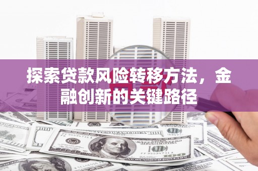 兴平探索贷款风险转移方法，金融创新的关键路径
