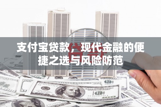 兴平支付宝贷款，现代金融的便捷之选与风险防范