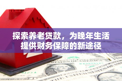 兴平探索养老贷款，为晚年生活提供财务保障的新途径