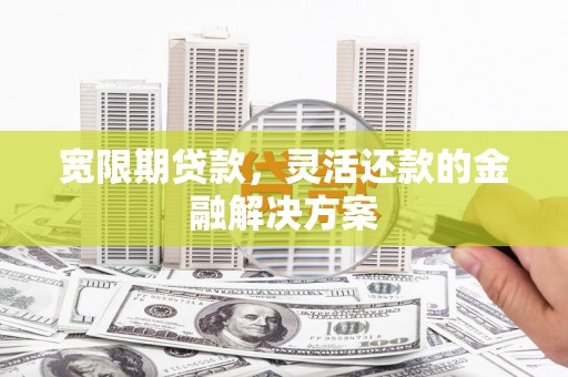 兴平宽限期贷款，灵活还款的金融解决方案