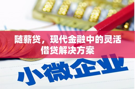 兴平随薪贷，现代金融中的灵活借贷解决方案