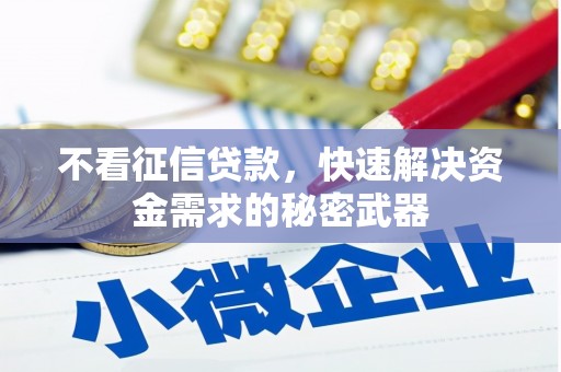 兴平不看征信贷款，快速解决资金需求的秘密武器