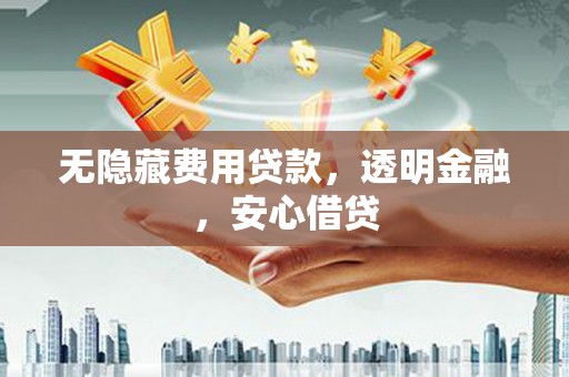 兴平无隐藏费用贷款，透明金融，安心借贷