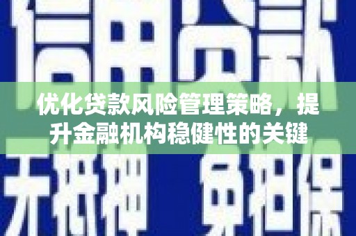 兴平优化贷款风险管理策略，提升金融机构稳健性的关键