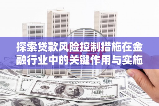 兴平探索贷款风险控制措施在金融行业中的关键作用与实施策略