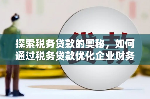 兴平探索税务贷款的奥秘，如何通过税务贷款优化企业财务