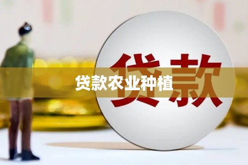 兴平贷款农业种植