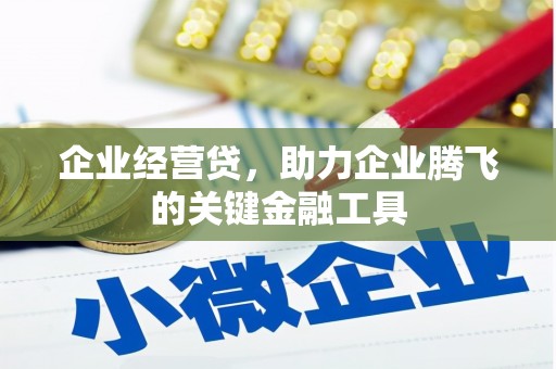 兴平企业经营贷，助力企业腾飞的关键金融工具