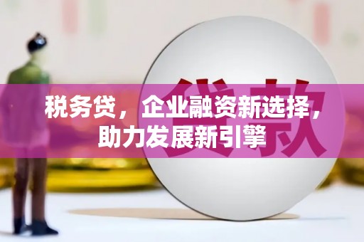 兴平税务贷，企业融资新选择，助力发展新引擎