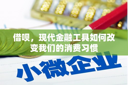兴平借呗，现代金融工具如何改变我们的消费习惯