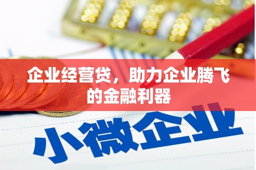 兴平企业经营贷，助力企业腾飞的金融利器