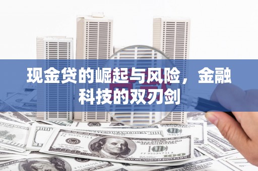 兴平现金贷的崛起与风险，金融科技的双刃剑