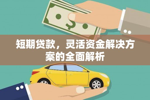 兴平短期贷款，灵活资金解决方案的全面解析