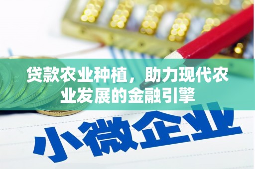 兴平贷款农业种植，助力现代农业发展的金融引擎