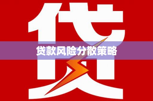 兴平贷款风险分散策略