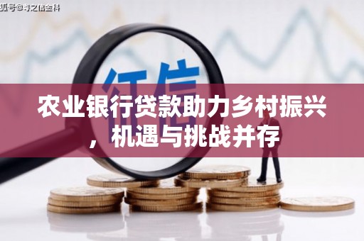 兴平农业银行贷款助力乡村振兴，机遇与挑战并存