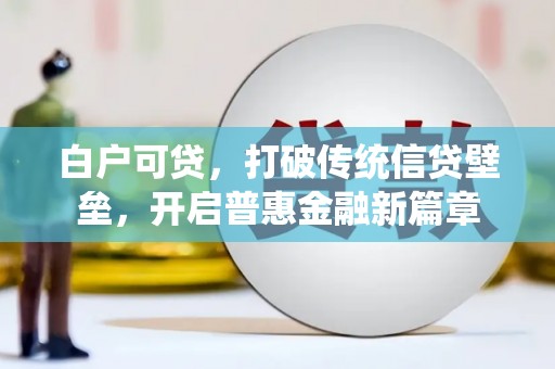 兴平白户可贷，打破传统信贷壁垒，开启普惠金融新篇章