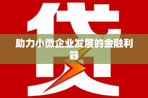 兴平助力小微企业发展的金融利器