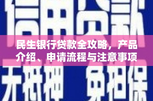 兴平民生银行贷款全攻略，产品介绍、申请流程与注意事项